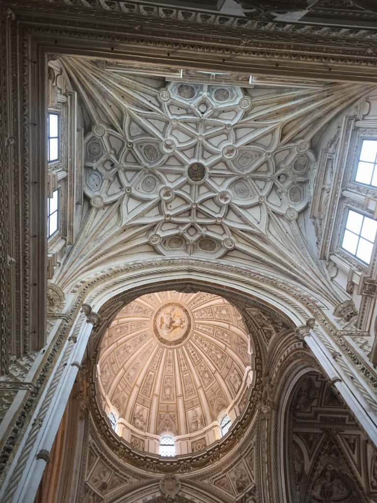 Cathedral ceiling detail
