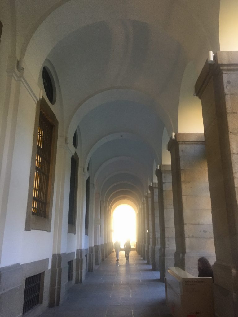 Reina Sofia interior hallway