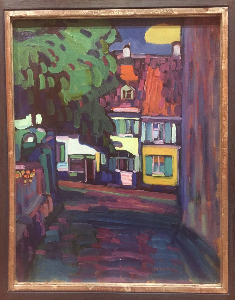 Kandinsky, "Murnau, Houses in the Obermarkt"