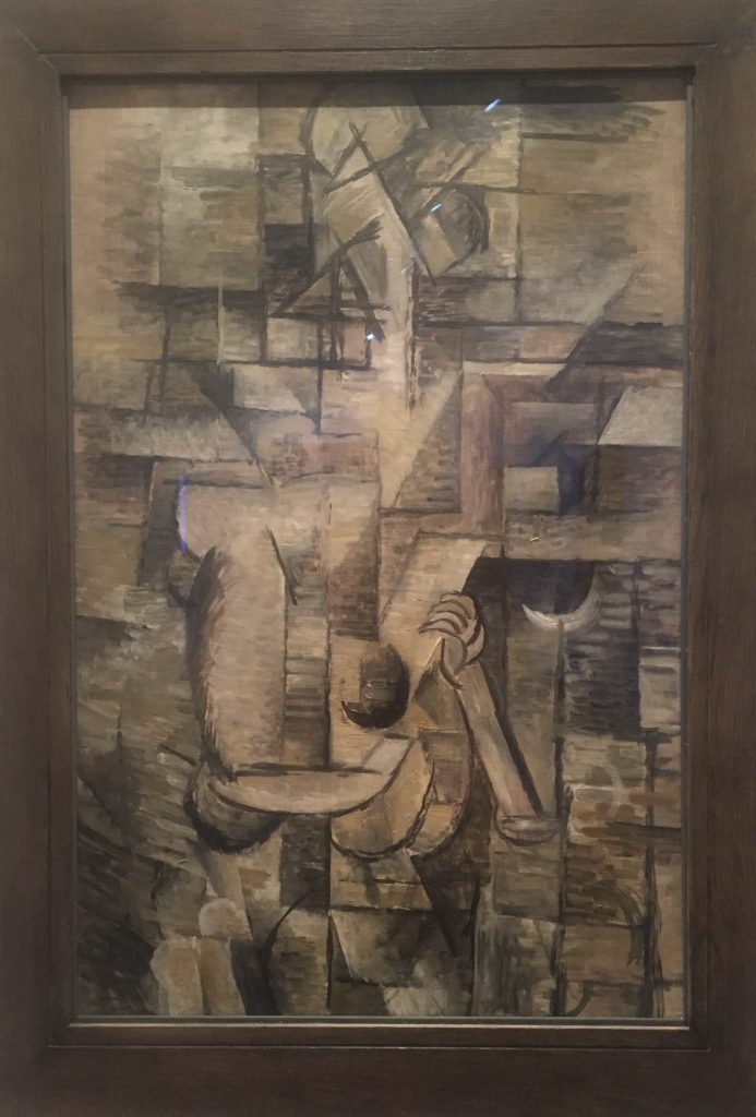 Braque, "Woman with a Mandolin"