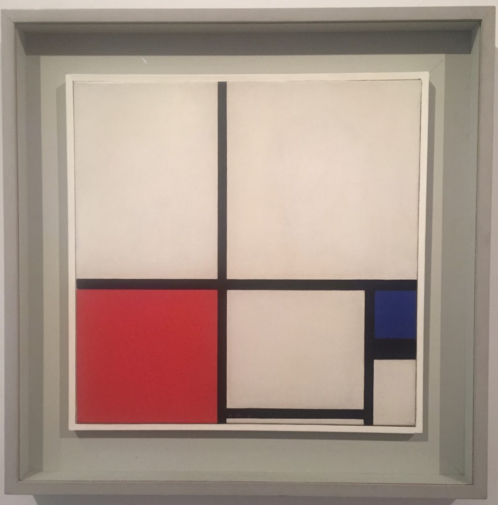 Mondrian, "Composition in Colours 1"
