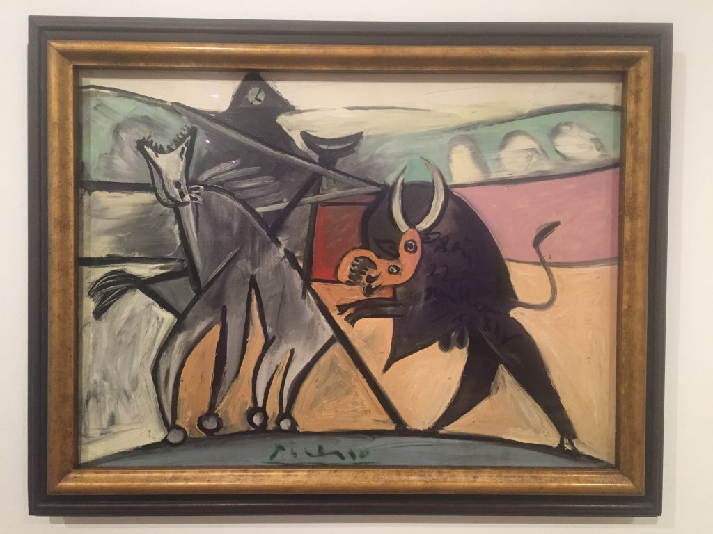Picasso, "Bullfight" Check the bull's head