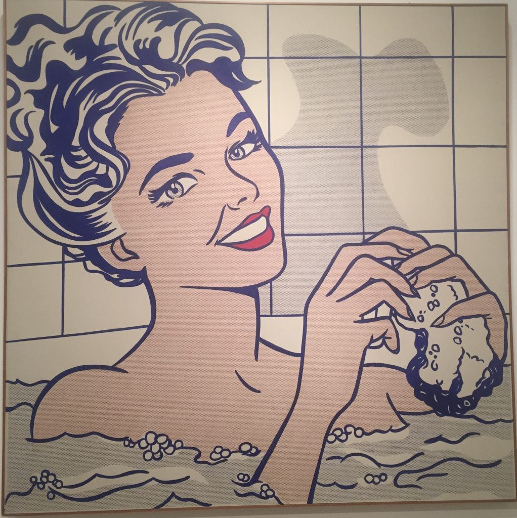 Lichtenstein, "Woman in Bath"